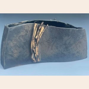 Florero para moribana "Un Camino".