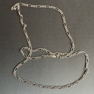 Cadena chica estilo Cartier de plata 0.925